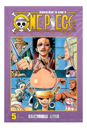 One Piece 3 Em 1 Vol.5 - Mangá - Panini