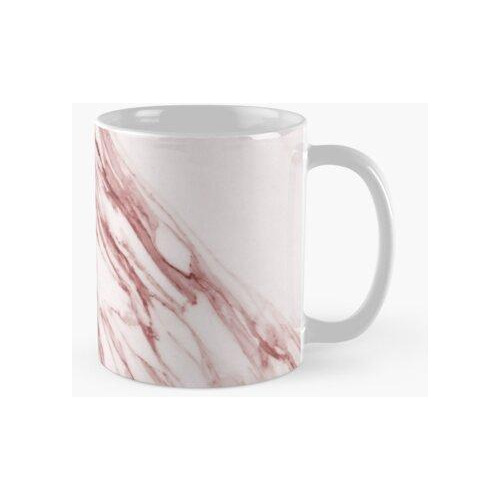 Taza Alabaster Rosa - Mármol Rosa Intenso Calidad Premium