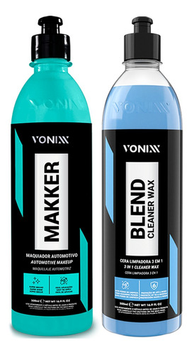Makker Maquiador Automotivo Cera Blend Cleaner Wax Vonixx