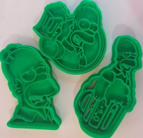 Cortadores Galletas Homero Simpson