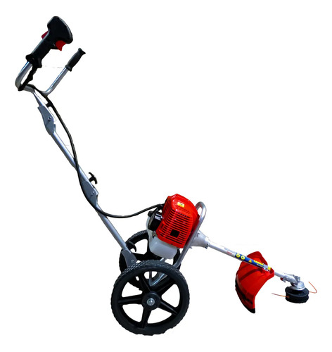 Desmalezadora Motoguadaña Carrito Nafta 52cc Motor 2,2 Hp