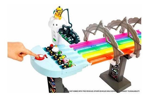 Hot Wheels - Pista Senda Arcoíris Para Mario Kart, Mattel