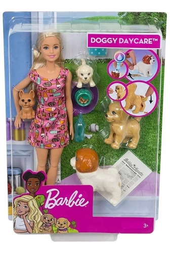 Barbie Guardería De Perritos 