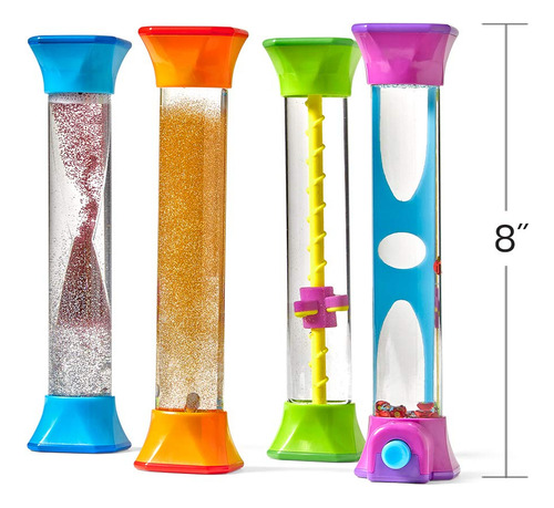 Juguetes Relajantes Hand2mind De Sensory Fidget Tubes Para N