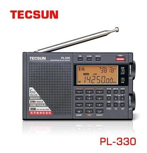 Tecsun Pl-330 Rádio Banda Completa Portátil Fm Estéreo Lw/mw