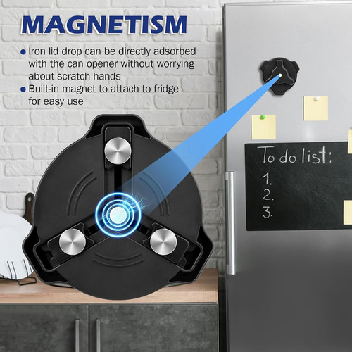 Abrelatas Manual, Abrelatas Magnético, Abrelatas De Mano Fác
