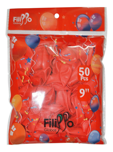 Globo 10  Filippo Rojo, Bolsa X50