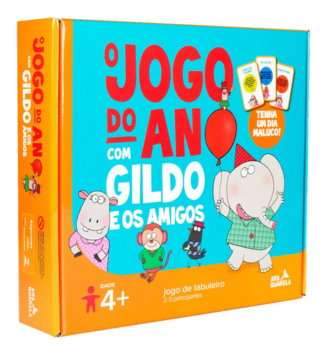 Jogo Infantil - O Jogo Do Ano -gildo E Os Amigos -araquarela