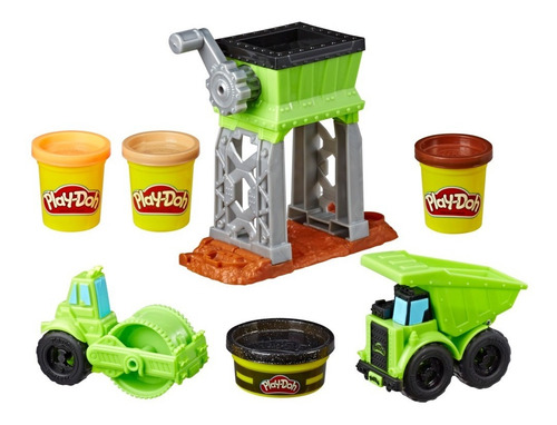 Play-doh Wheels - Grava Y Pavimento Hasbro