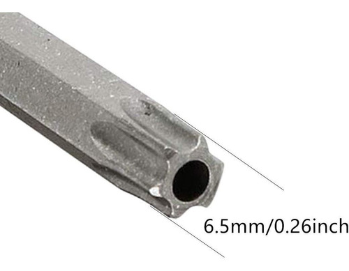 Xmhf1/4- Inch Hex Shank Torx T40 S2 Steel Security Screwdriv