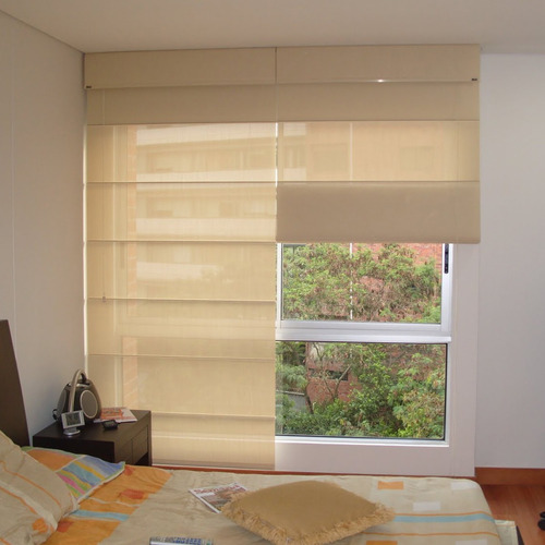 Cortinas Romanas Con Tela Lisa X M2 Oferta Imperdible