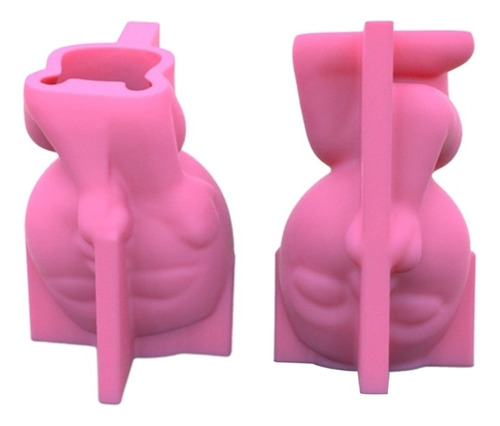 Molde De Silicona Con Cabeza Para Maceta, Candelabro De Horm
