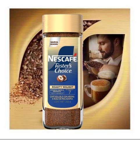 Nescafé Tasters Choice Roasty Walnut Nuez Tostada 250g