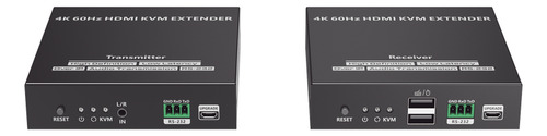 Kit Extensor Kvm (hdmi Y Usb) Hasta 120 Metros