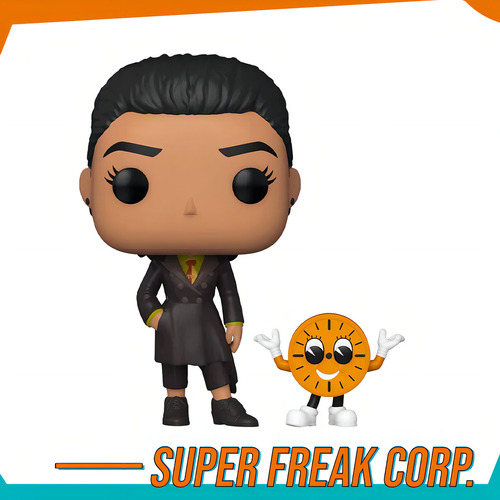 Boneco de ação Loki: Ravonna Renslayer da série Marvel com Miss Minutes da Funko Pop! 55745 Disney