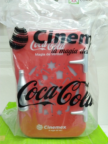 Palomera Refrigerador Con Luz Coca Cola Cinemex Nueva