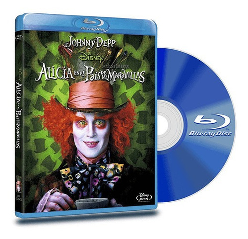 Blu Ray Alicia En El País De Las Maravillas + Dvd