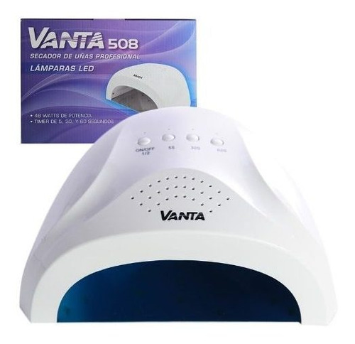 Vanta 508 Led 48 Watts Cabina P/ Uñas Manicuría Profesional 