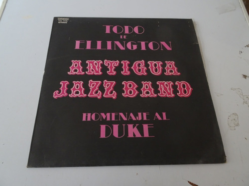 Antigua Jazz Band - Todo De Ellington - Vinilo  Argentino