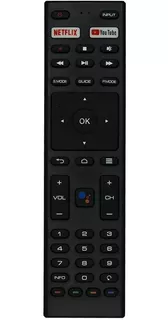 Controle Remoto Compatível Tv Jvc Smart 4k Netflix Youtube