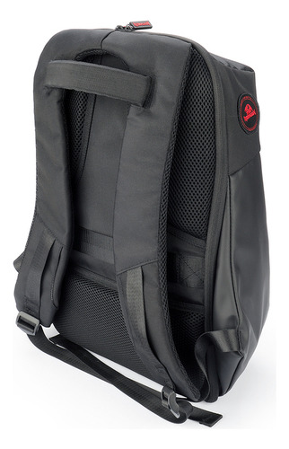 Mochila Redragon Traveller Gb-93 para ordenadores portátiles de hasta 15,6 pulgadas, color negro y rojo