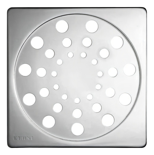 Grelha Quadrada Em Aço Inox 10x10cm Censi