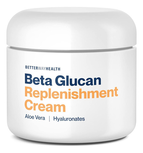 Crema Hidratante De Reposición Con Beta Glucano, Aloe Vera