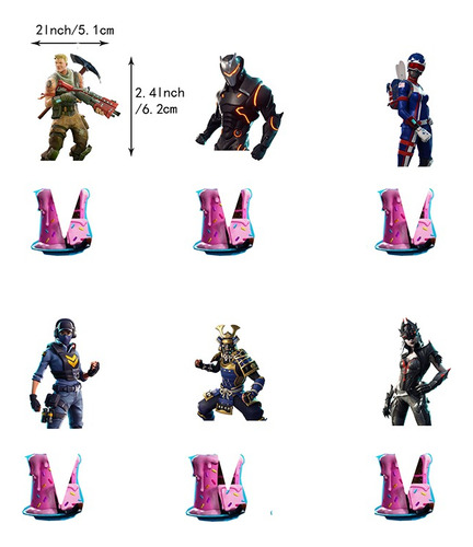 Kit Fiesta Fortnite Globos De Cumpleaños Decoración
