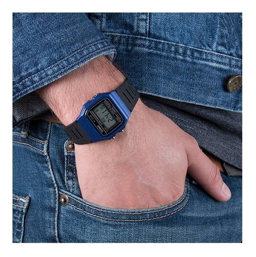 Reloj Casio F-91wm Unisex Clásico Original Garantia Pila7año