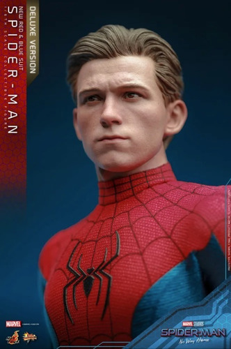 Hot Toys Spider-man New Red & Blue Suit Deluxe Far From Home