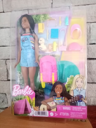 Muñeca Brooklyn Día De Campamento, Barbie It Takes Two Perro
