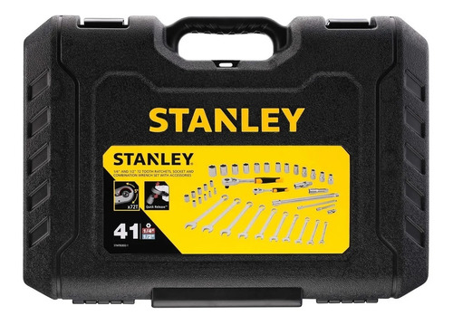 Jgo. Llaves Combinadas Y Dados Stanley 41 Pz. Stmt82832-1