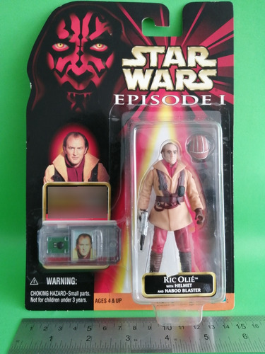 Star Wars Episode 1 Hasbro Empsw Ric Olié C/ Helmet Naboo