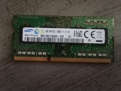 Memoria Ram Drr3 4gb Samsung (Usado)