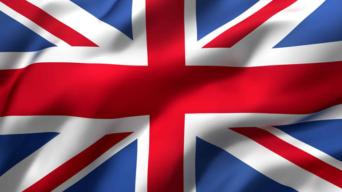 Bandera Reino Unido, 1,5 M X 90 Cm, Exterior Colgante Gran B