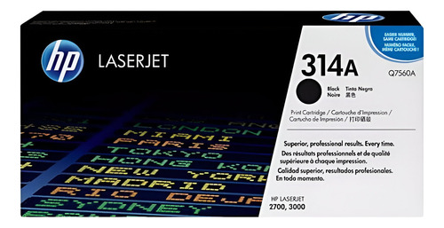 Tóner Hp Q7560a Color Negro