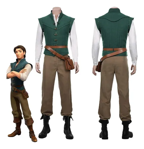 Disfraz De Halloween De Flynn Rider De Anime