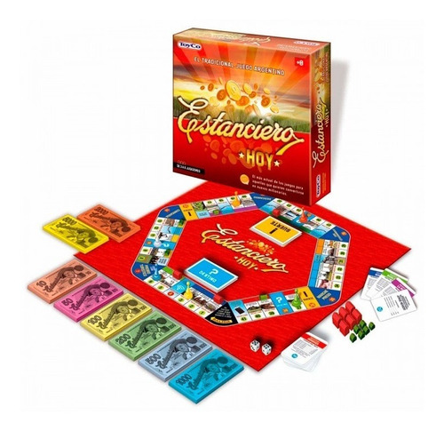 Imagen 1 de 2 de El Estanciero Hoy Juego De Mesa Original Toyco