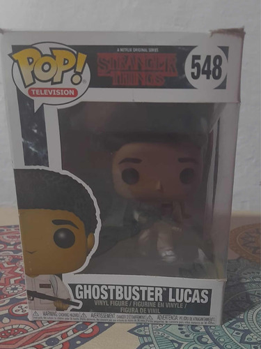 Funko Pop Stranger Things Ghostbuster Lucas 548