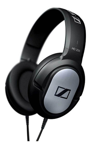 Auricular Sennheiser Hd 206 Cerrado Color Plata