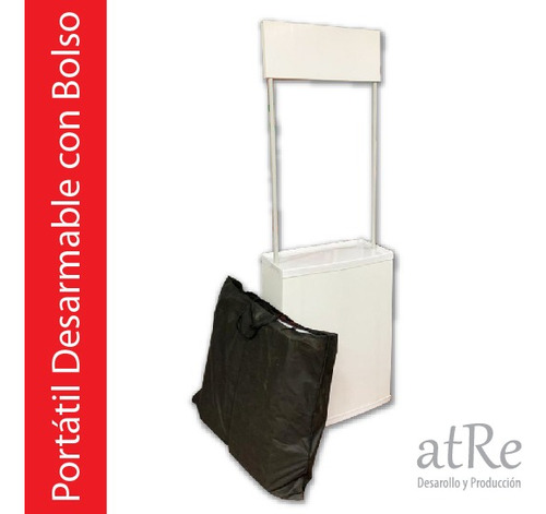 Stand 60cm Puesto Portatil Desarmable Mostrador Sin Grafica