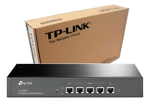 Router De Balanceo De Carga Tp-link 4 Puertos Wan Tl-r480t+