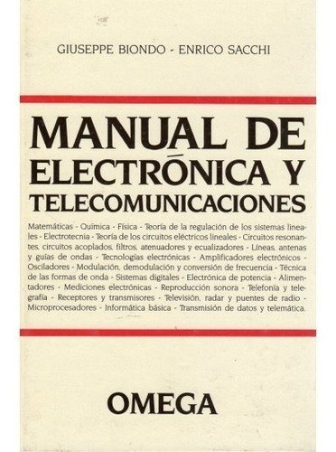 Manual Electronica Y Comunicaciones - Biondo