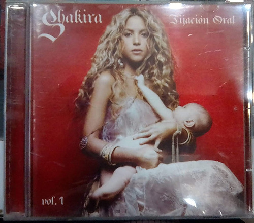 Shakira. Fijación Oral Vol. 1. Cd Org Usado. Qqg. Ag. Pb.