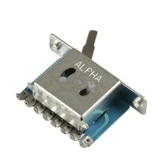 Imagem 3 de 4 de Chave Seletora Guitarra Tele 3 Posições Alpha Knob Preto