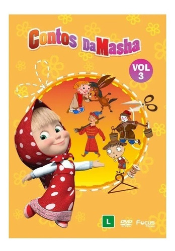 Dvd Contos Da Masha Vol 3