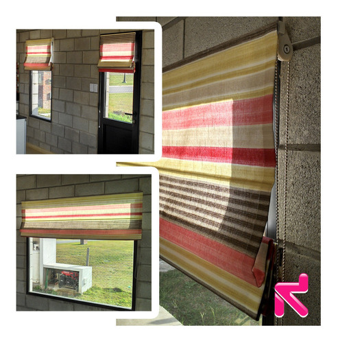 Cortinas Romanas Con Tela Lisa X M2 Oferta Imperdible