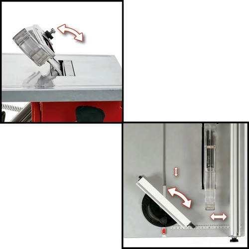 Imagen 2 de 8 de Sierra De Mesa P/madera 8 800 W Tc-ts200 Einhell Elsue