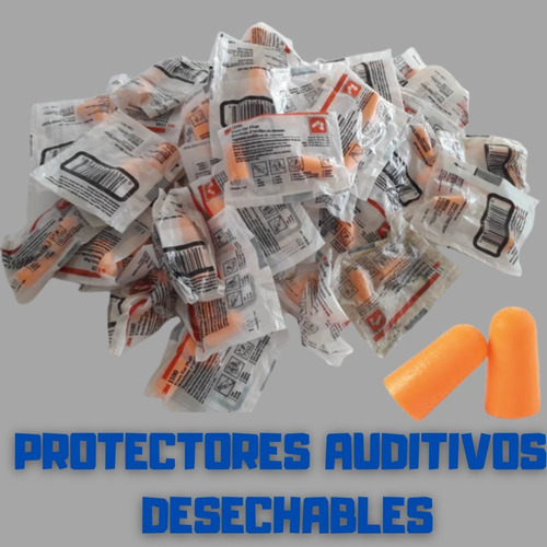 Protectores Auditivos 3m Modelo 1100 Desechables