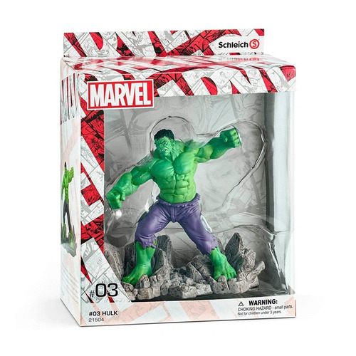  Diorama  Hulk   Marvel Schleich No 03  13cm